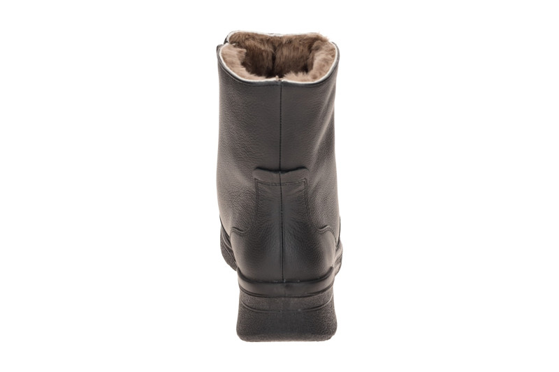 ARA München Winter Stiefelette schwarz H-Weite Lammfell 12-58512