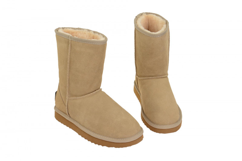 Oog Stiefel beige Teddy Fell Boots B5825