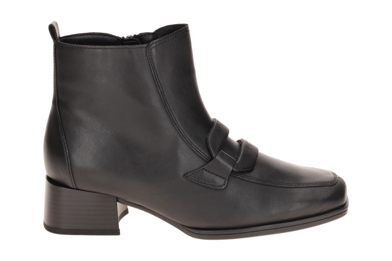 Gabor Stiefelette Ankle Boots schwarz Norweger Stil 8067.03.001