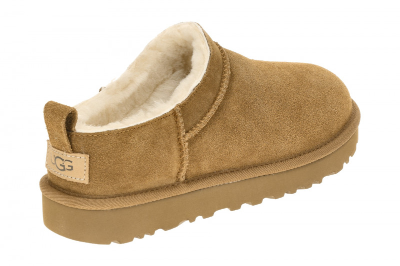 UGG Classic Micro Boots Slipper braun chestnut Warmfutter