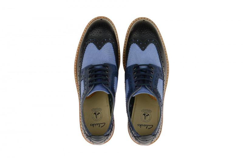 Clarks Pitney Limit Schuhe blau kombi