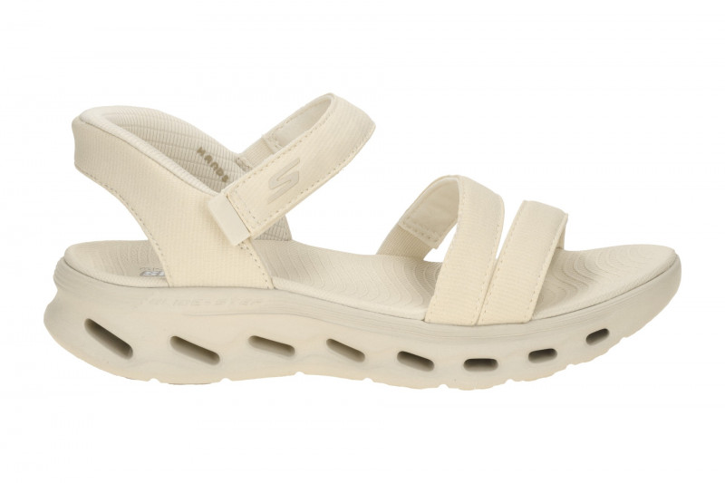 Skechers Sandalen Go Walk Gliede Step beige Slip-Ins 141269