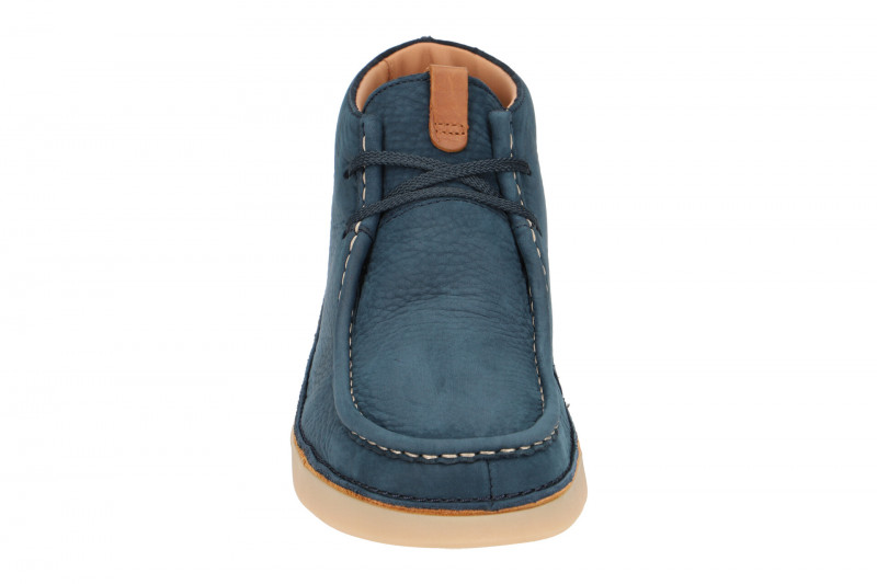 Clarks Oakland Mid Schuhe blau Nubuck