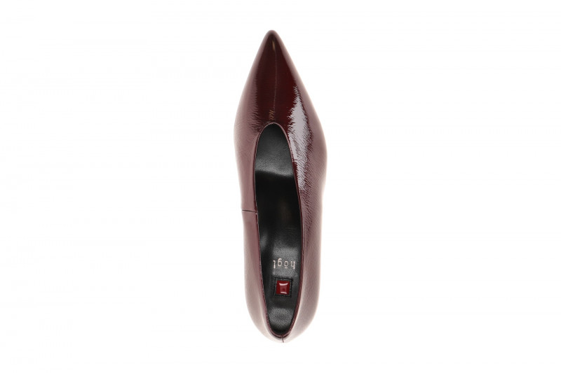 Högl 4531 Pumps rot cabernet Lack metallic