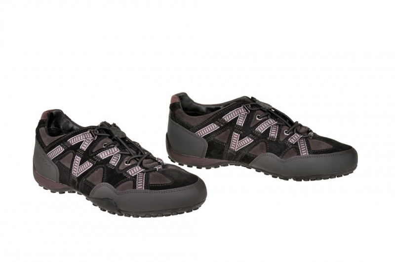 Geox Schuhe Snake - schwarz Herrenschuhe Gummizug