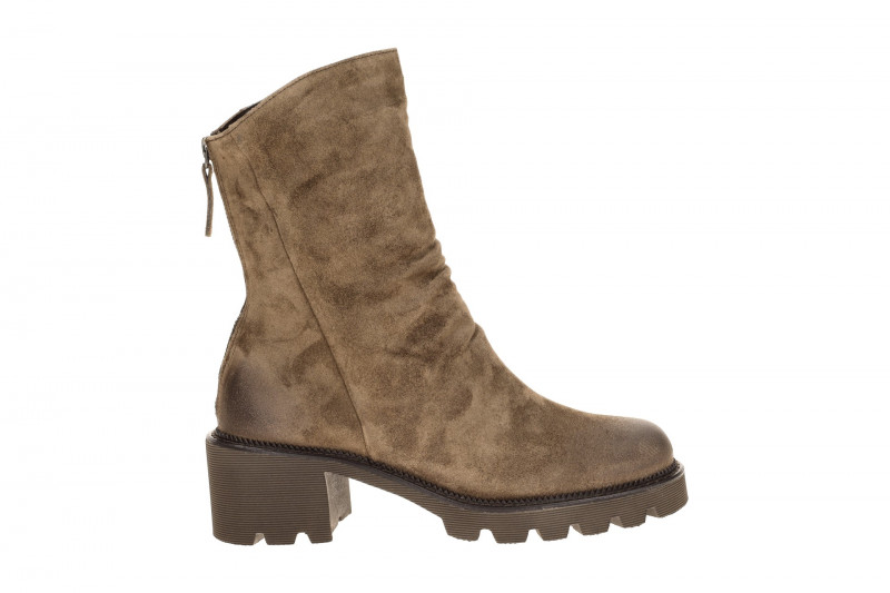 Paul Green Stiefelette braun Ankle Boots dünn gefüttert 8291
