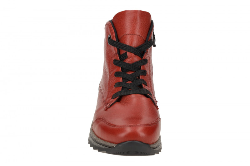 ARA Osaka Stiefelette rot chilli Warmfutter H-Weite 12-24543