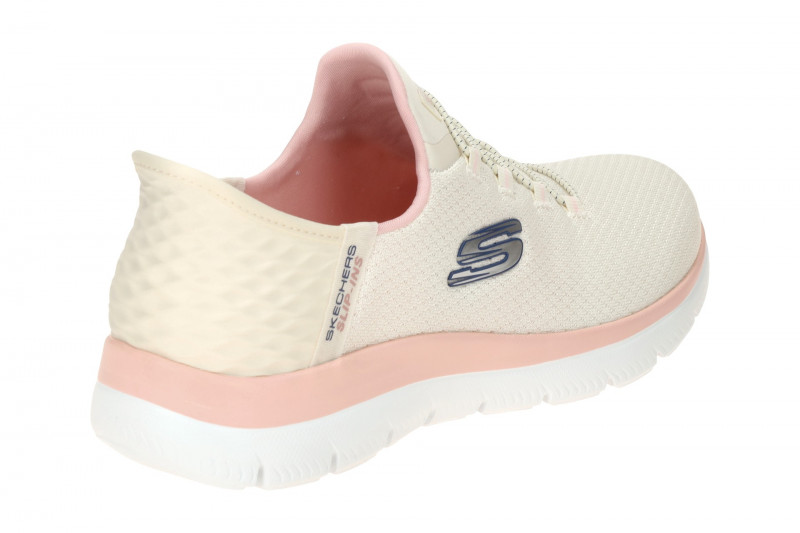 Skechers Summits Schuhe beige rosa SLIP-INS 150123