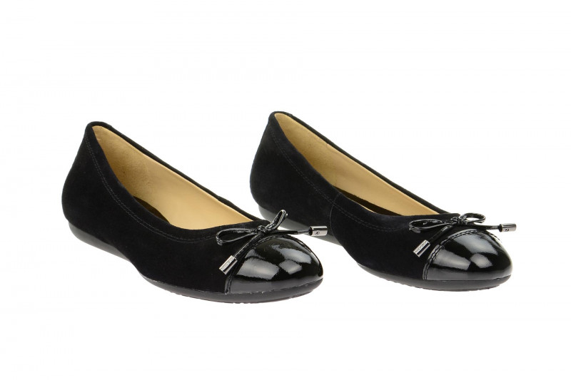 Geox Lola Ballerinas schwarz Lackspitze - D93M4A