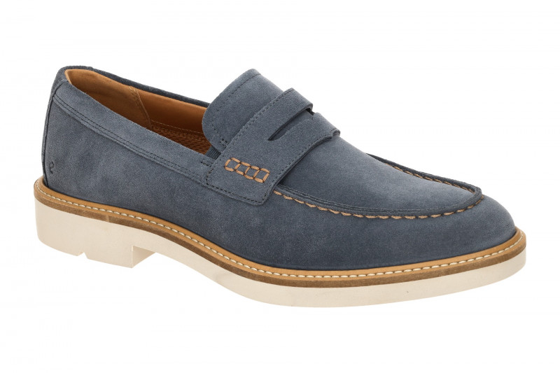 Ecco Metropole London Slipper Loafer blau ombre 525654