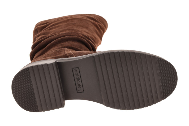Waldläufer Shelly Schaft Stiefel braun H-Weite gerafft 511804