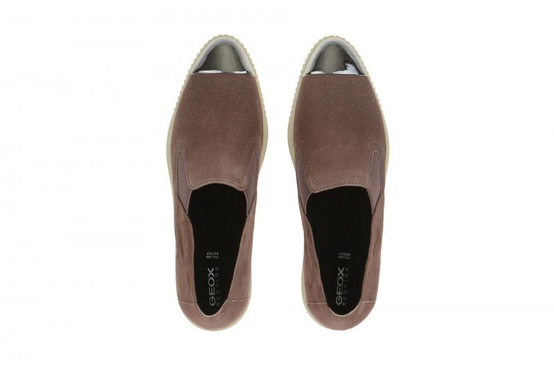 Geox Amalthia Slipper altrosa silber