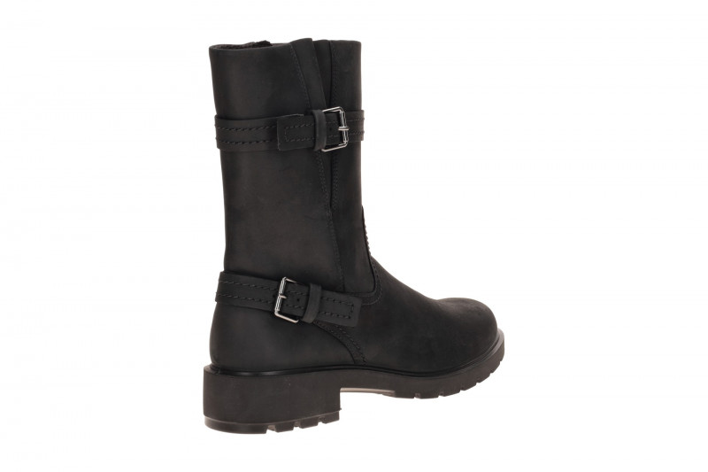Ecco Metropole Vienna Stiefel schwarz Biker Boot 231383