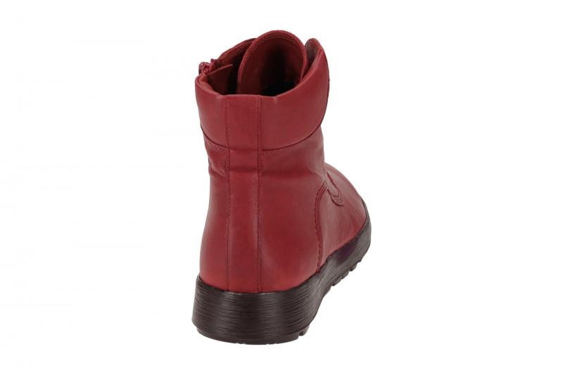 Think Comoda Stiefelette rot Glattleder 518