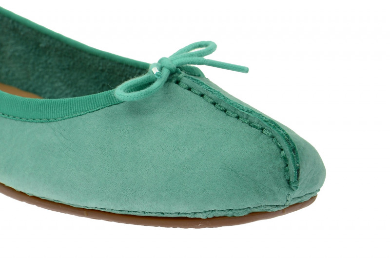 Clarks Freckle Ice Ballerina grün jade