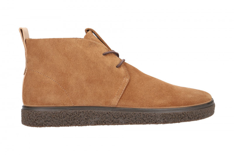 Ecco CrepeTray Herren Stiefelette hell-braun