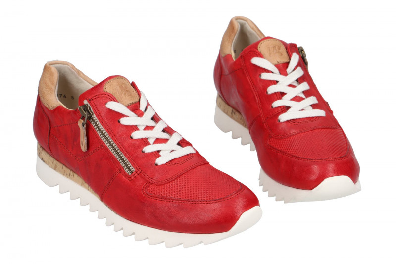 Paul Green Schuhe Sneaker rot 4485