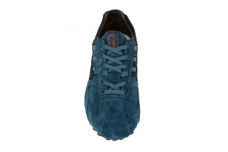 Geox Respira Snake K Herren Sneakers in hellblau dunkelblau mix