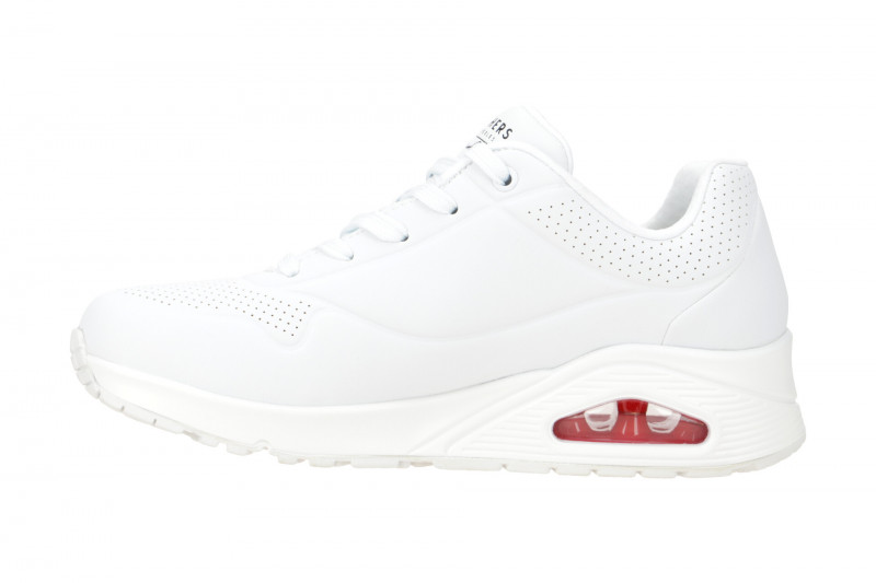 Skechers Uno Schuhe weiß rot Herz 177980