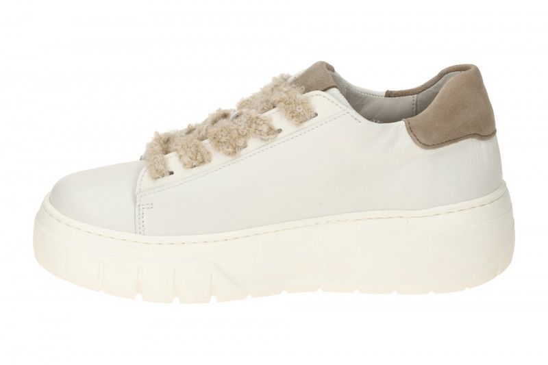 Gabor Schuhe Plateau Sneakers weiß Nappa 73.222.22