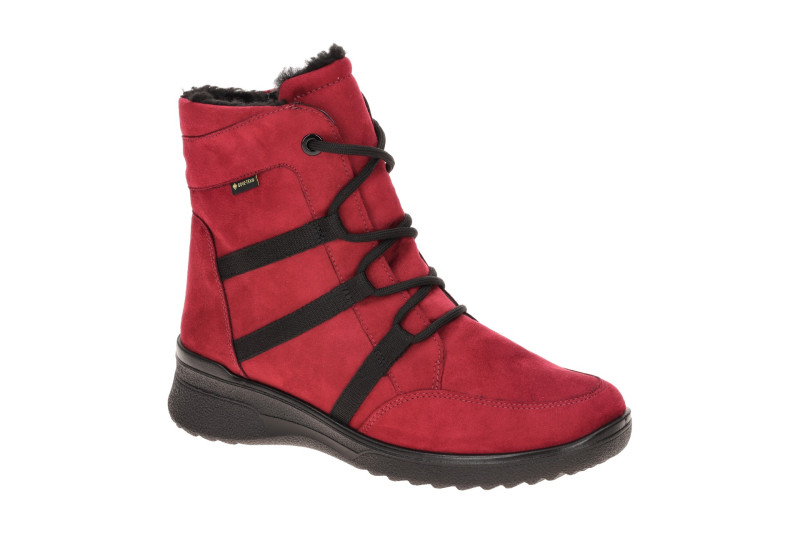 ARA München Winter Stiefel Boots rot rubin H-Weite GORE-TEX 12-58504