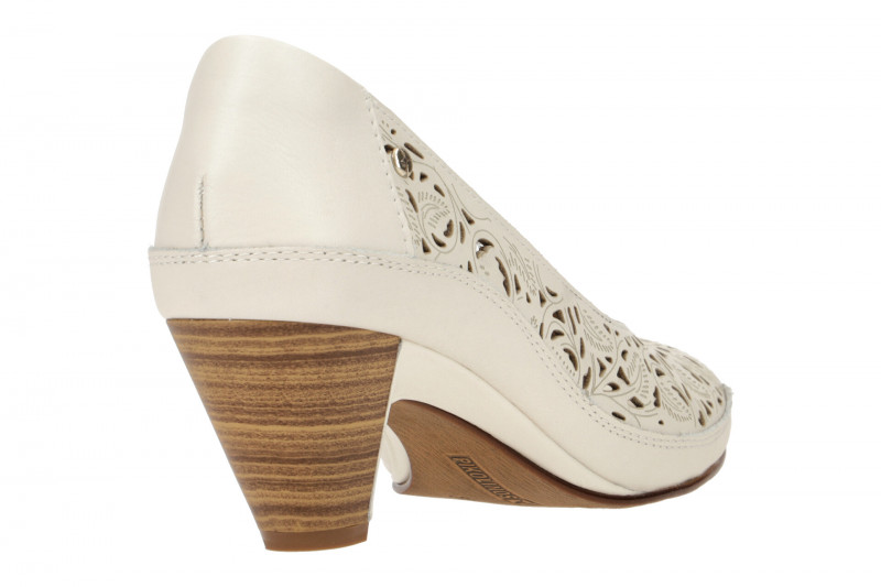 Pikolinos Java Peep-Toe Pumps weiß W5A-5912
