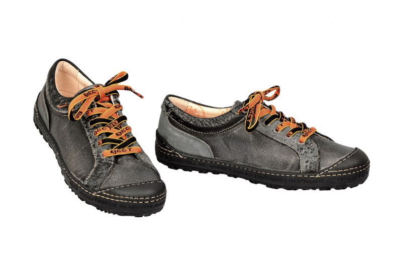 Eject Dass Schuhe schwarz silber-grau Gr 38 - 15736.3