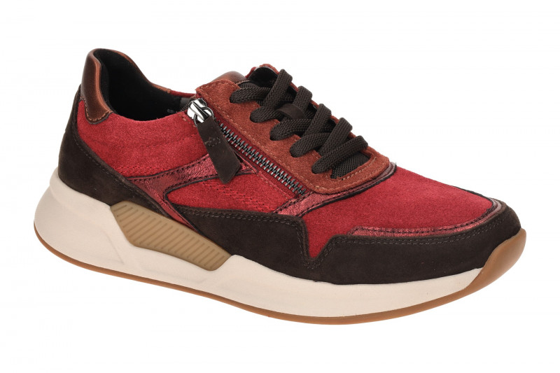 Gabor RollingSoft Schuhe rot braun 76.957.42