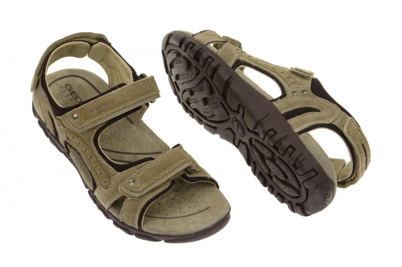 Geox Sandal Strada grau U5224A