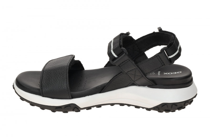 Geox Sorapis Sandalen Damen schwarz Grip D35TBB