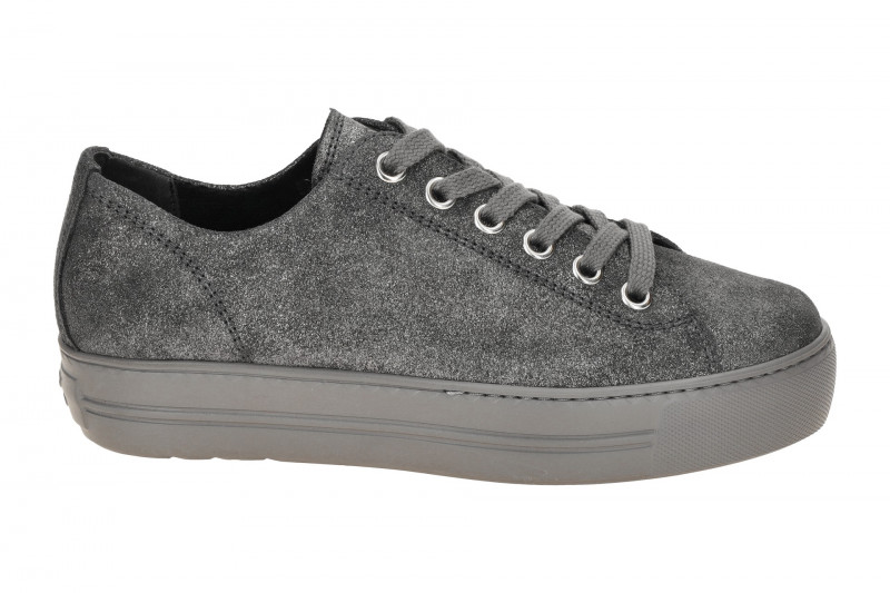 Paul Green Sneaker Schuhe iron grau metallic 4790