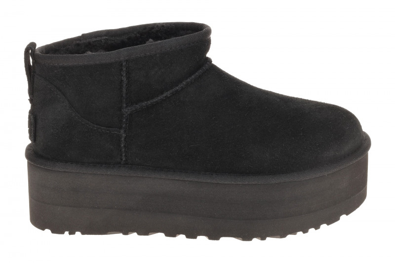 UGG Classic Ultra Mini Platform Stiefel schwarz