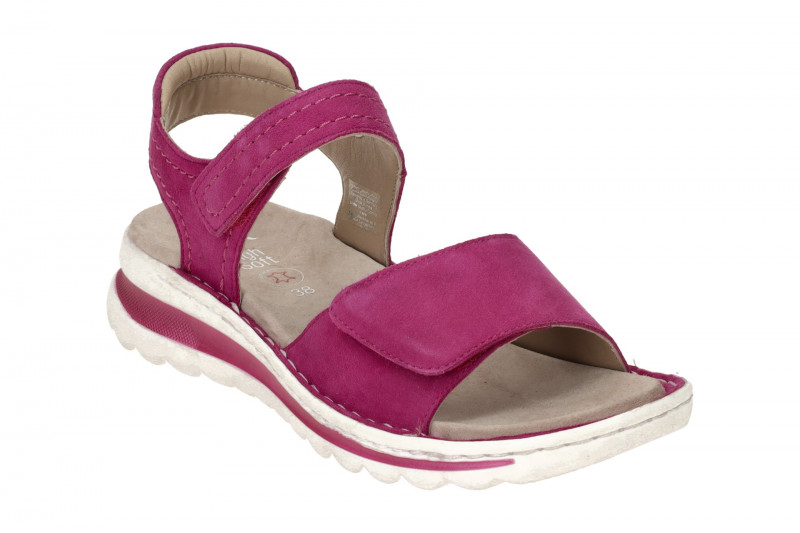 ara Tampa Sandale pink Samt Velour 12-47207