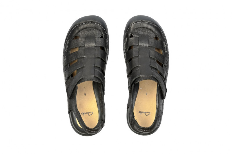 Clarks Wirrel Key Sandale in schwarz