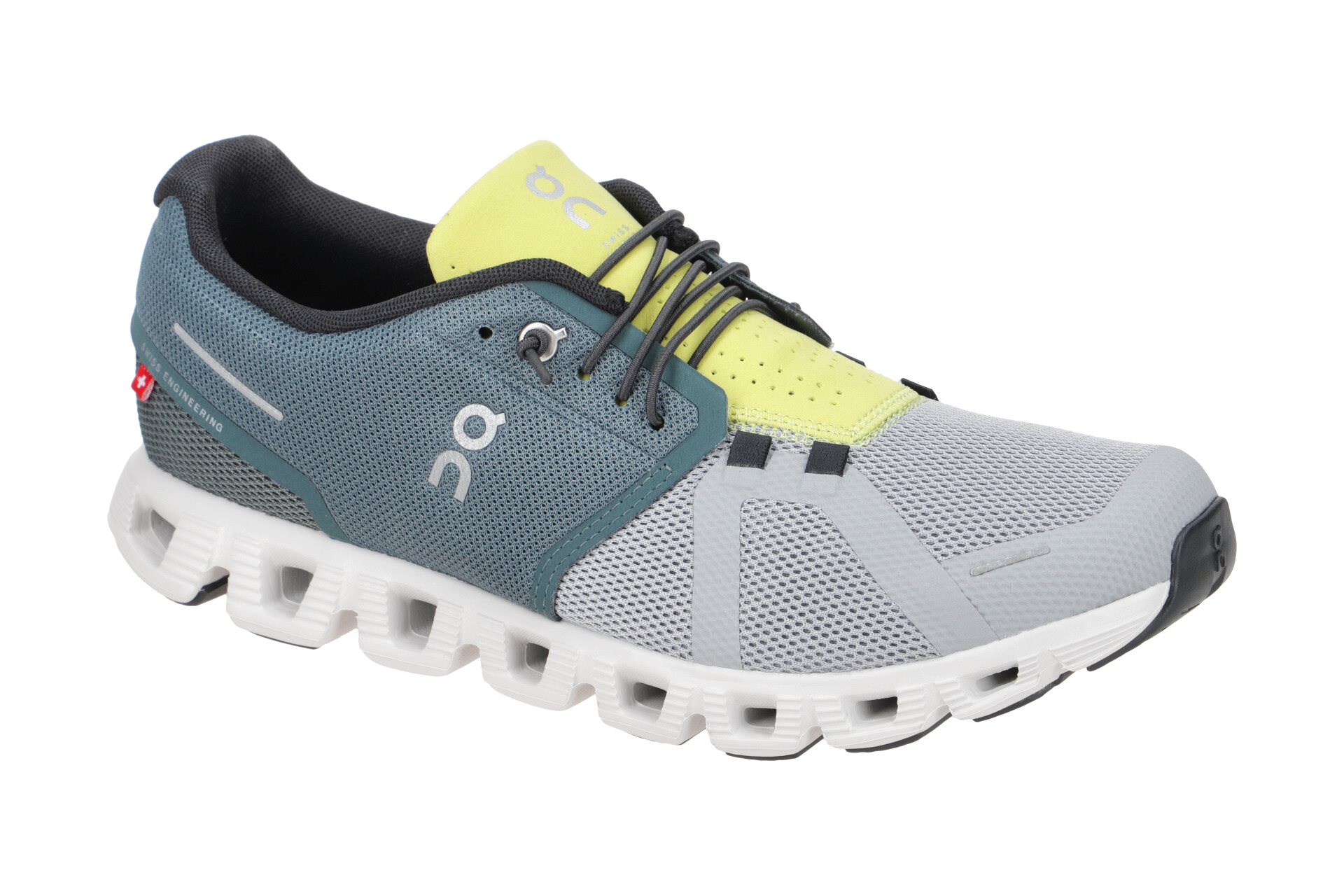 on Cloud 5 Schuhe grau grün Herren Sport 59.98364 | Schuhhaus Strauch