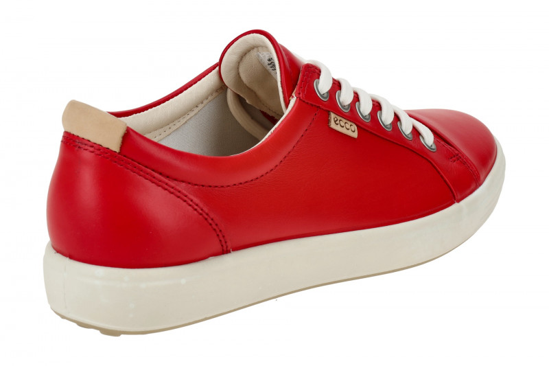 Ecco Soft 7 Schuhe chili rot Damen Sneakers 430003