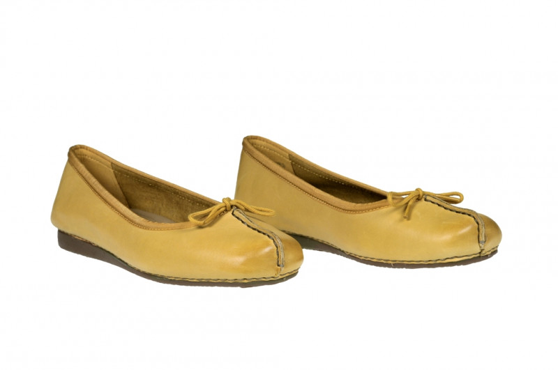 Clarks Freckle Ice Ballerina gelb 20358941