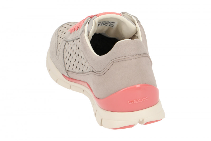 Geox Sukie Schuhe grau pink D52F2A