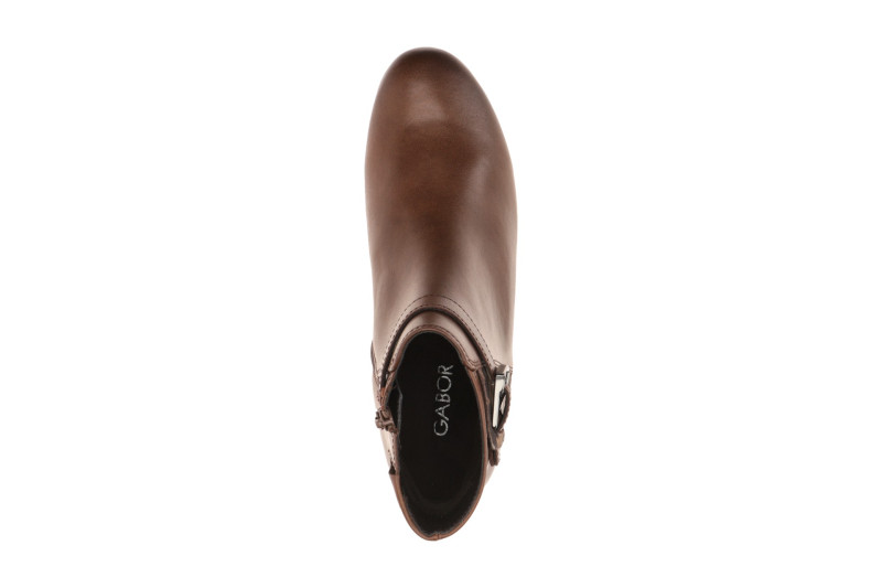 Gabor Stiefelette braun saddle H-Weite Schnalle 8031.01.003