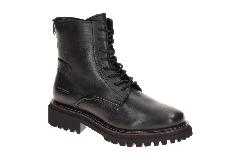 Josef Seibel Rachel 02 Damen Stiefel schwarz Lace Up Boots