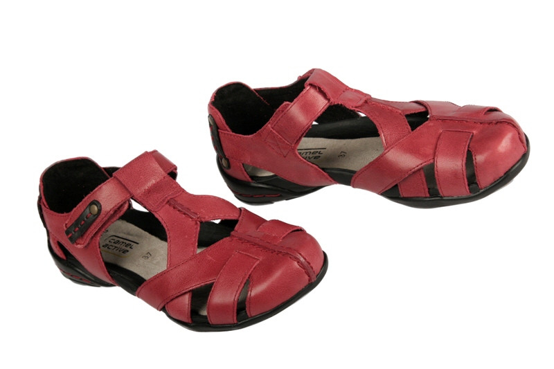camel active Saturn-S Damen Sandale rot - 152.11.02