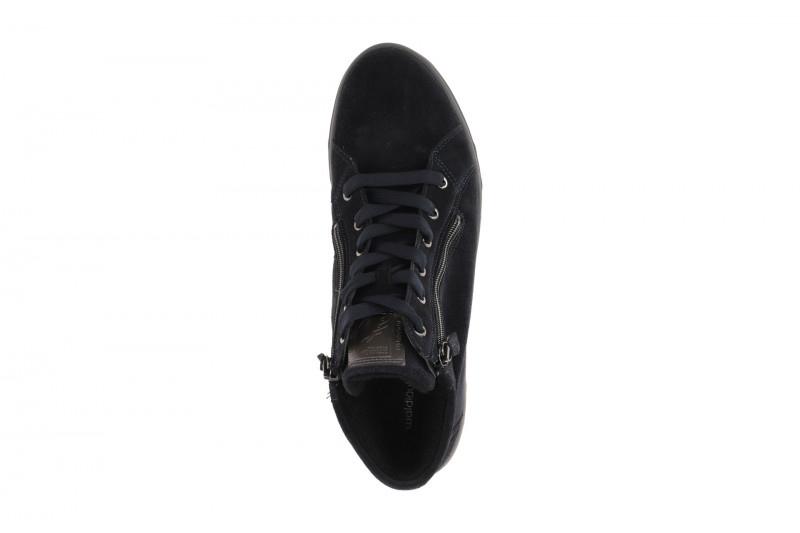 Waldläufer Teresa Stiefelette dunkelblau H-Weite dünn gefüttert 961801