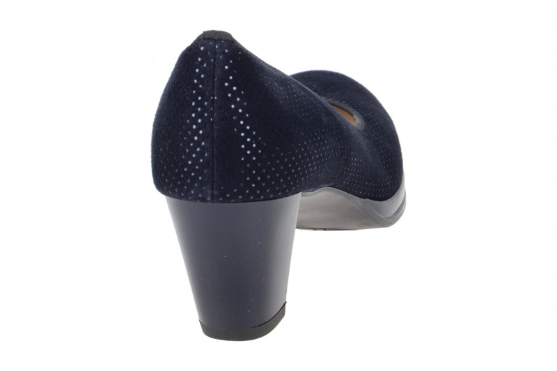 ARA Orly Pumps blau midnight gepunktet 12-23436