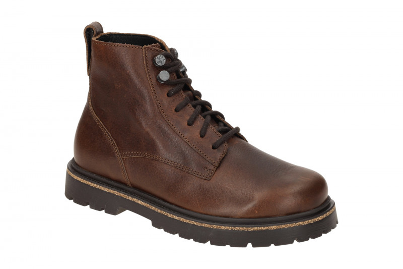 Birkenstock Highwood Lace Stiefel braun SCHMAL 1028501