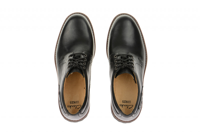 Clarks Montacute Hall Schuhe schwarz