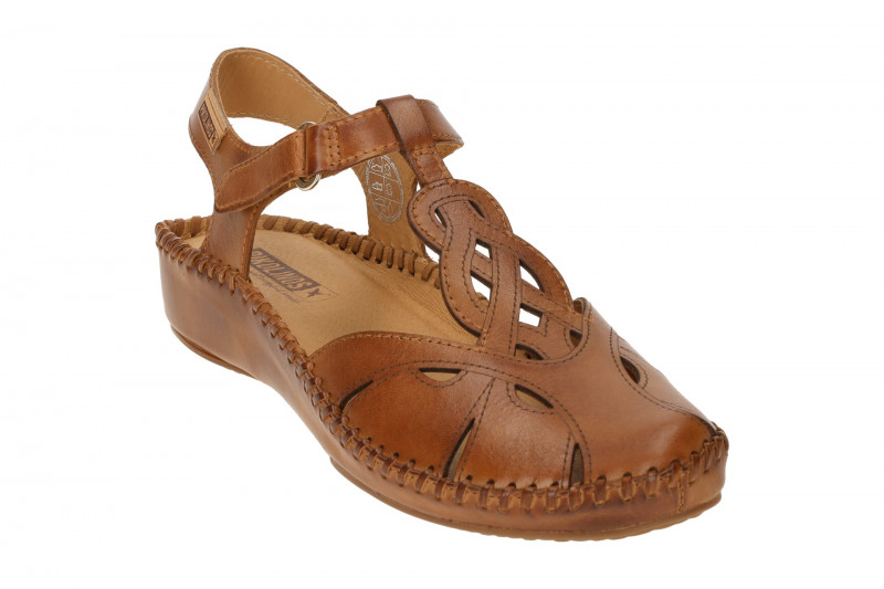 Pikolinos Vallarta Sandale braun gelocht 655-0703