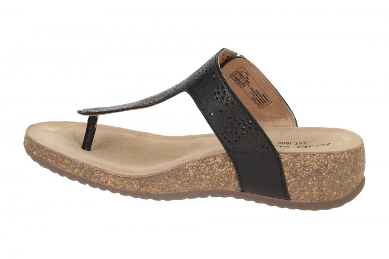 Josef Seibel Pantolette Natalya 17 schwarz Zehentrenner