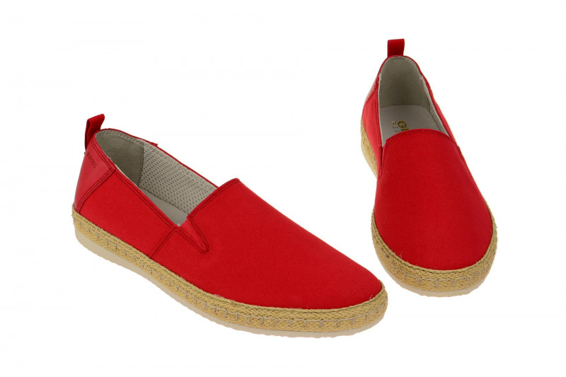 Geox Copacabana Schuhe rot Espadrille