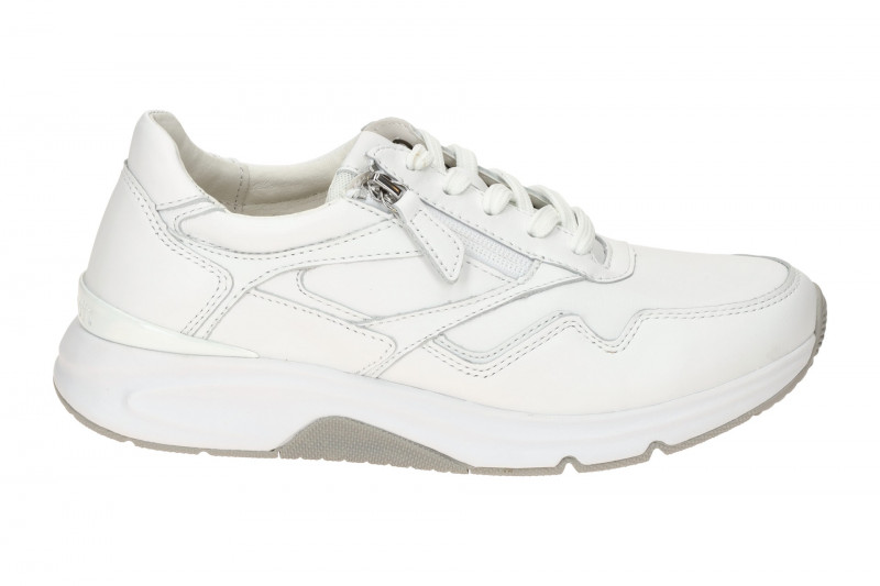 Gabor RollingSoft Schuhe weiß Glattleder 86.896.51