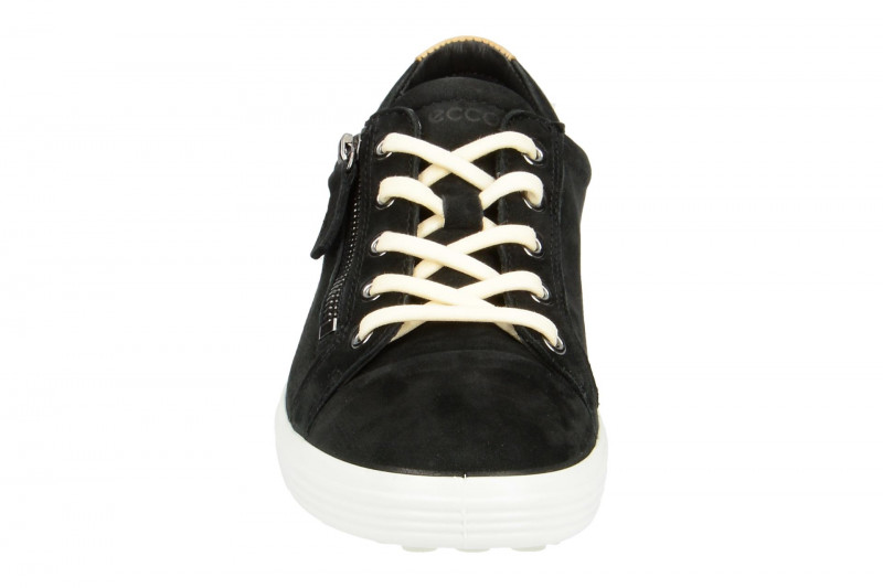 Ecco Soft 7 Ladies Schuhe schwarz Nubuck